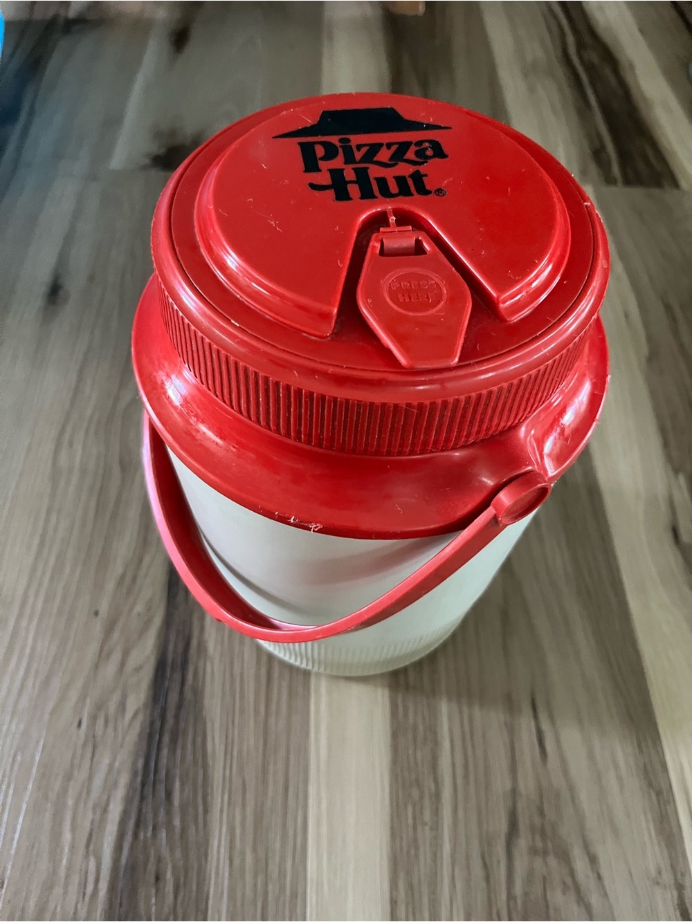 Vintage Pizza Hut Gott Half Gallon Thermos 80’s Cooler Water Jug  #1502